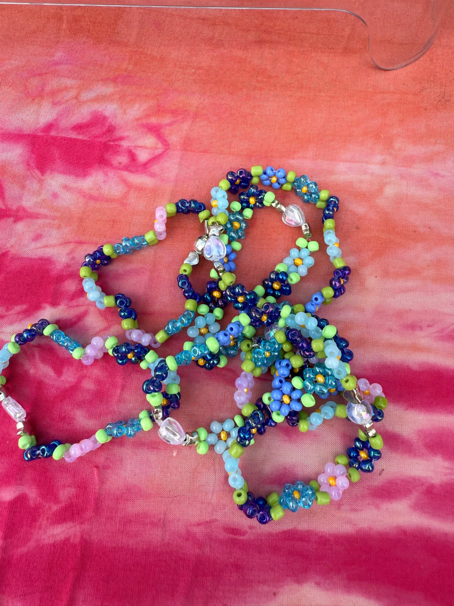 “Garden of Calm” Seed Bead Bracelet