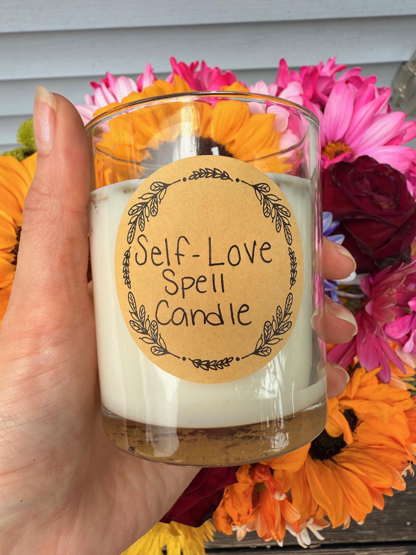 Handmade Magical Self-Love Spell Candle