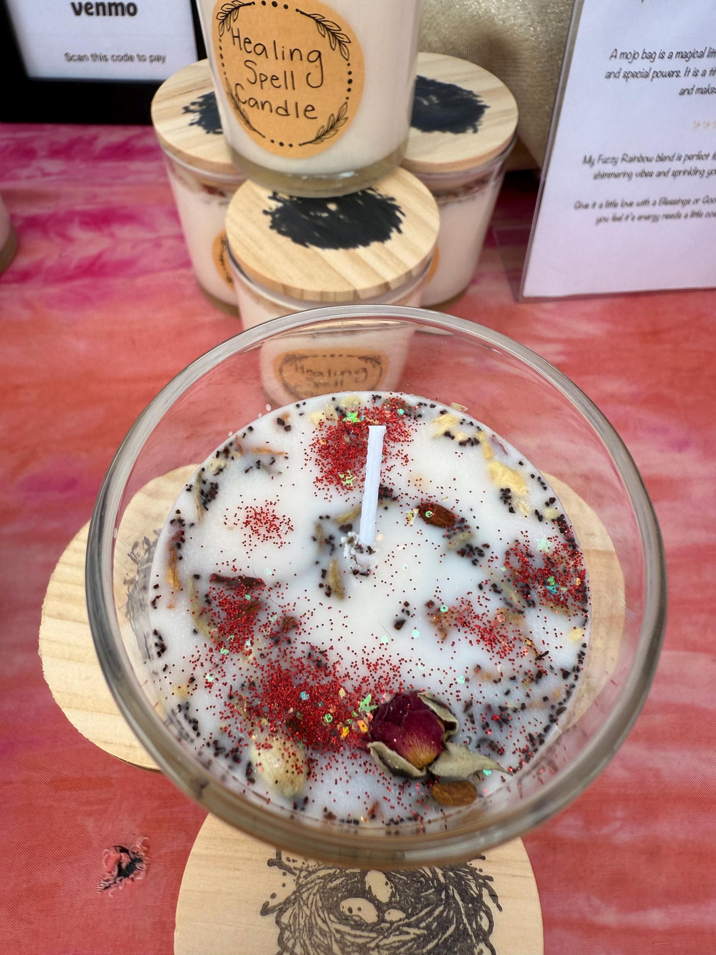 Handmade Magical Love Spell Candle