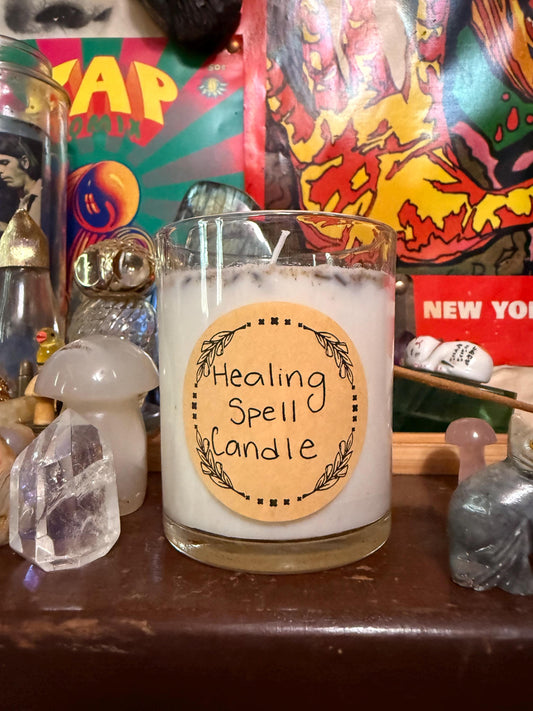 Handmade Healing Magical Spell Candle