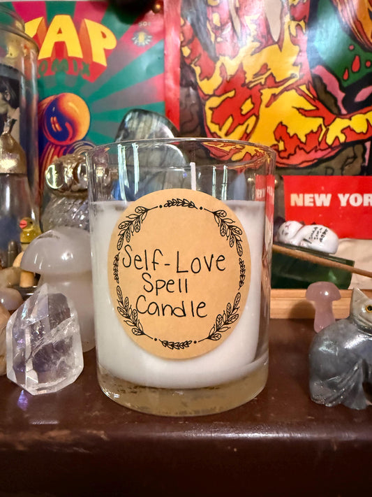 Handmade Magical Self-Love Spell Candle