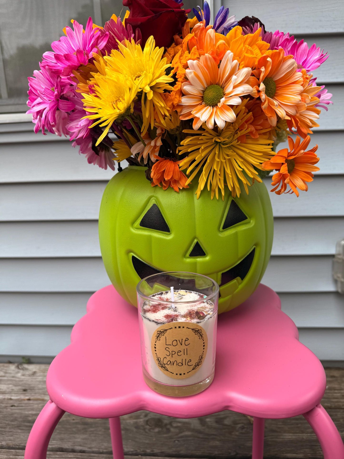Handmade Magical Love Spell Candle