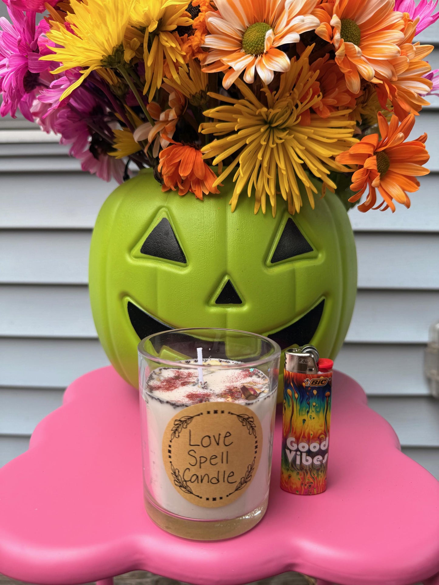Handmade Magical Love Spell Candle
