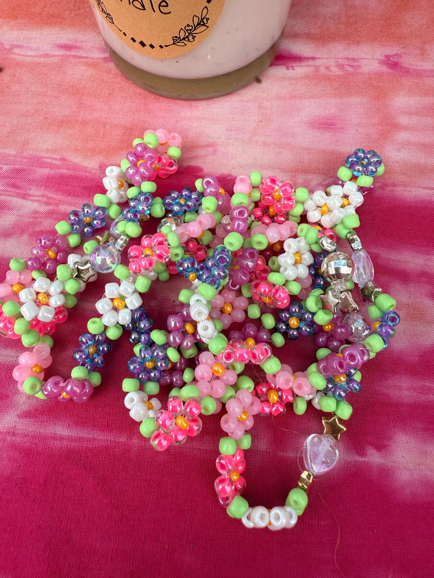 “Bloom for You” Seed Bead Bracelet