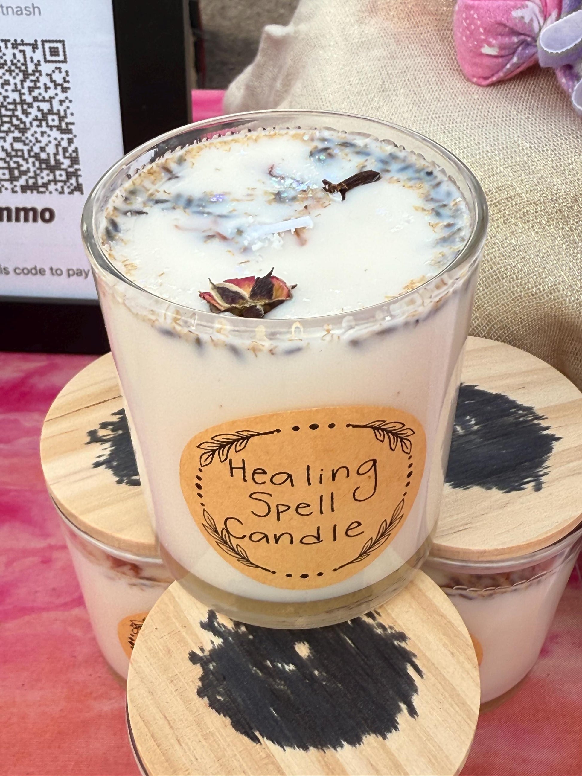 Handmade Healing Magical Spell Candle
