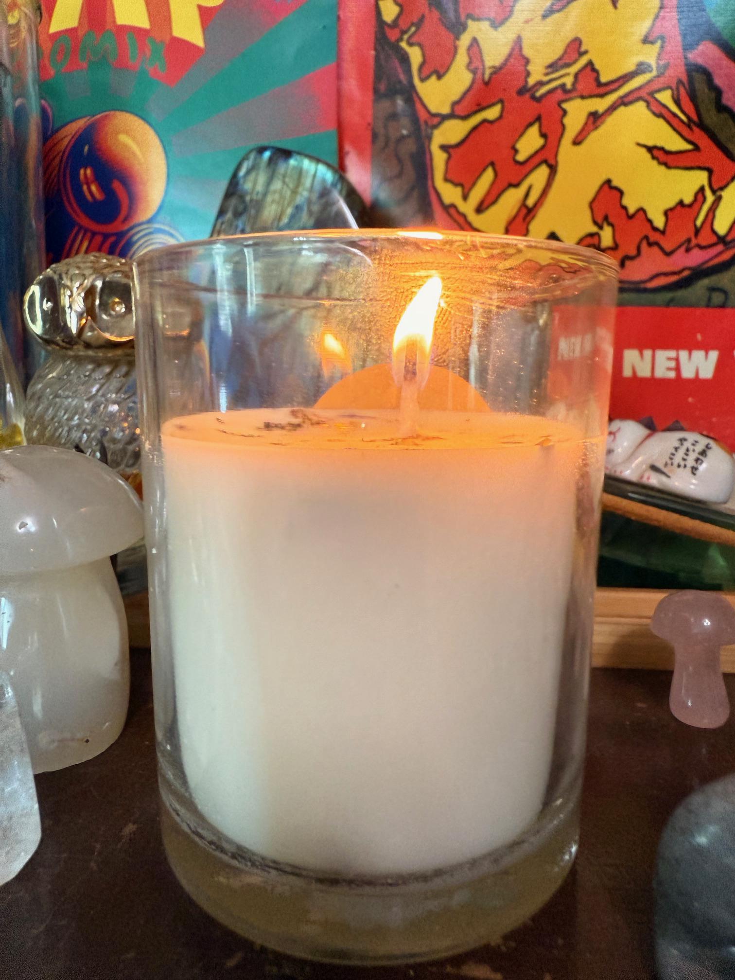 Handmade Magical Protection Spell Candle