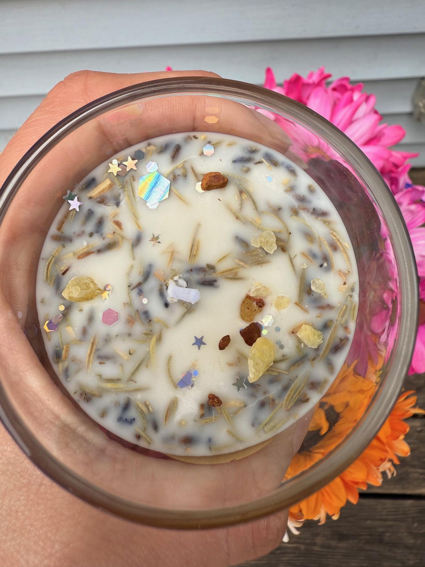 Handmade Magical Protection Spell Candle