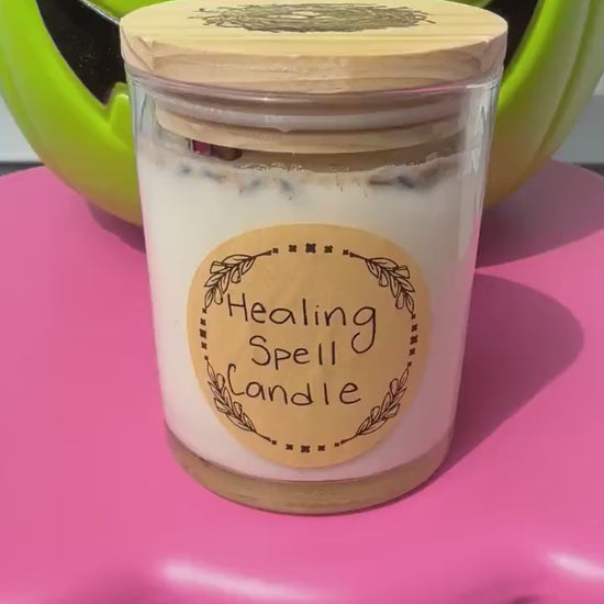 Handmade Healing Magical Spell Candle