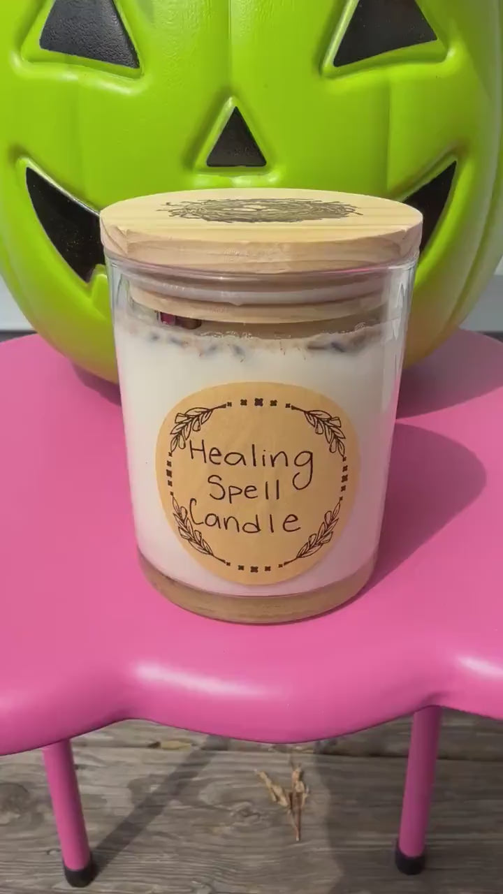 Handmade Healing Magical Spell Candle